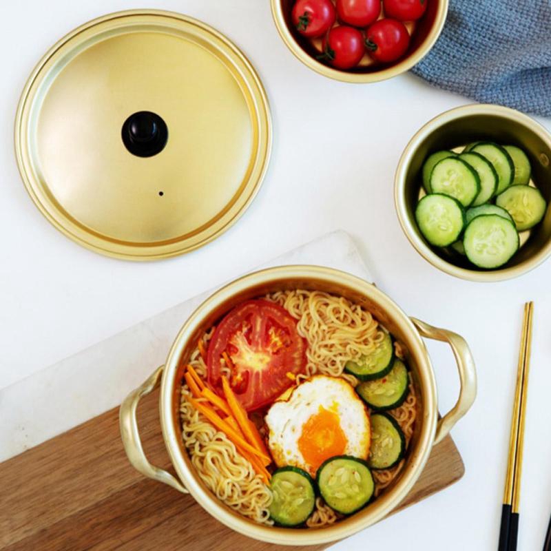 [Ready Stock] Bình đựng thức ăn bằng nhôm phong cách Hàn Quốc