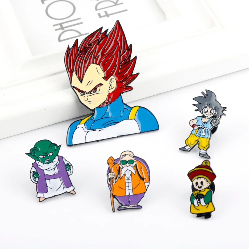 Pin cài áo trong Dragon ball 7 viên ngọc rồng phiên bản nhí - GC286