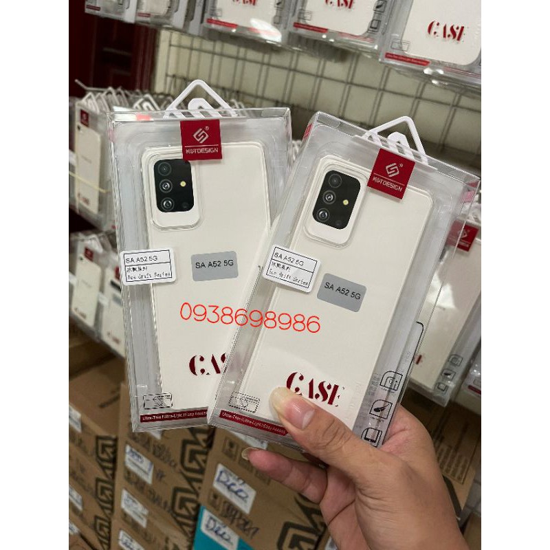 ốp lưng KST DESING cho samsung A52 5G/A72 5G/S21/S21 plus/S21 ultra/Note 20/Note 20 ultra/note 10 lite/S10 5G trong suốt