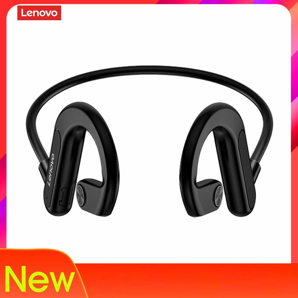 Ready Tai Nghe Không Dây Thể Thao LENOVO X3 Tương Thích Với Bluetooth Đeo Tai Truyền Qua Xương Chống Nước IPX5 Chất Liệu ABS