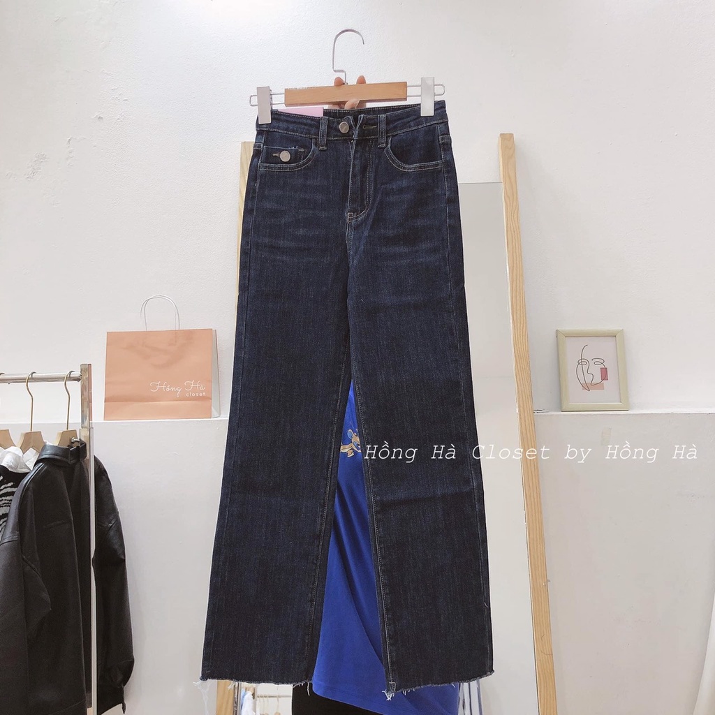 Quần jeans nữ ống đứng mã 3691 hàng quảng châu FANEGU