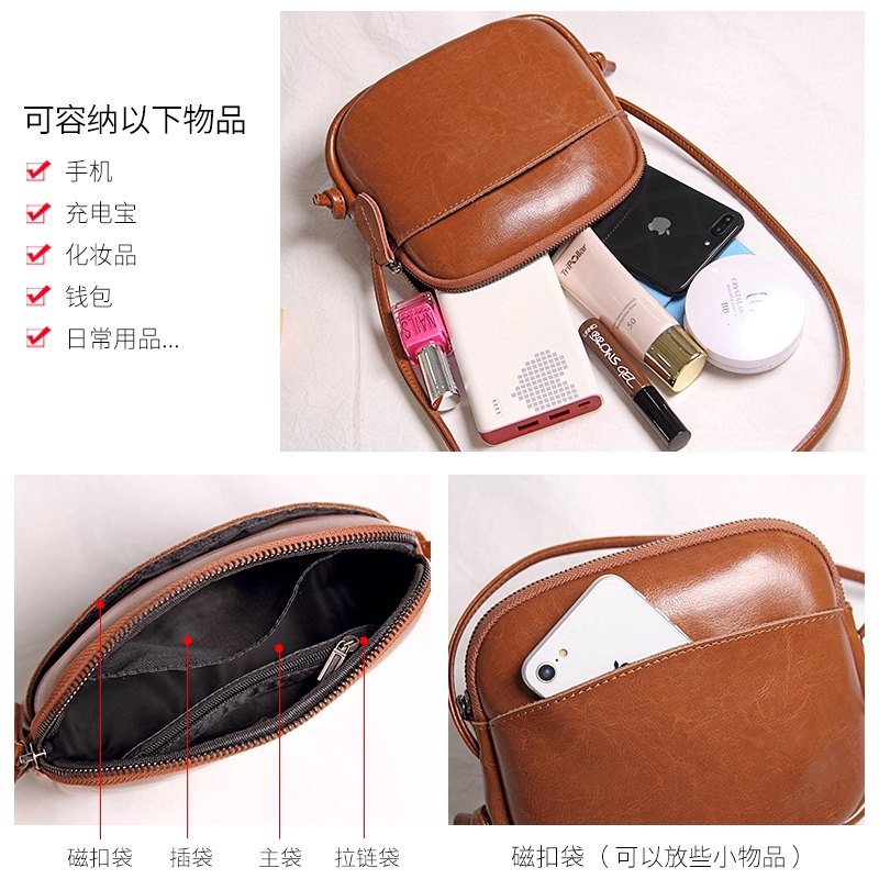 Túi Đeo Vai mini Bằng Da Thời Trang Dành Cho Nữ