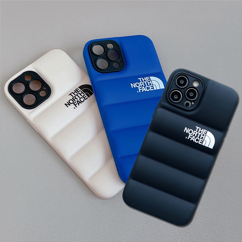 Ốp Điện Thoại Mềm In Logo The North Face 3D Chống Va Đập Cho iPhone 13 12 11 Pro MAX XS MAX XR 7 8 Plus