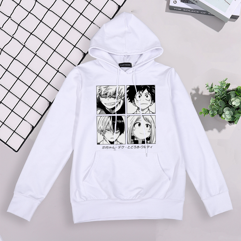 Áo hoodie in họa tiết nhân vật hoạt hình 3D My Hero Academia 9 | BigBuy360 - bigbuy360.vn