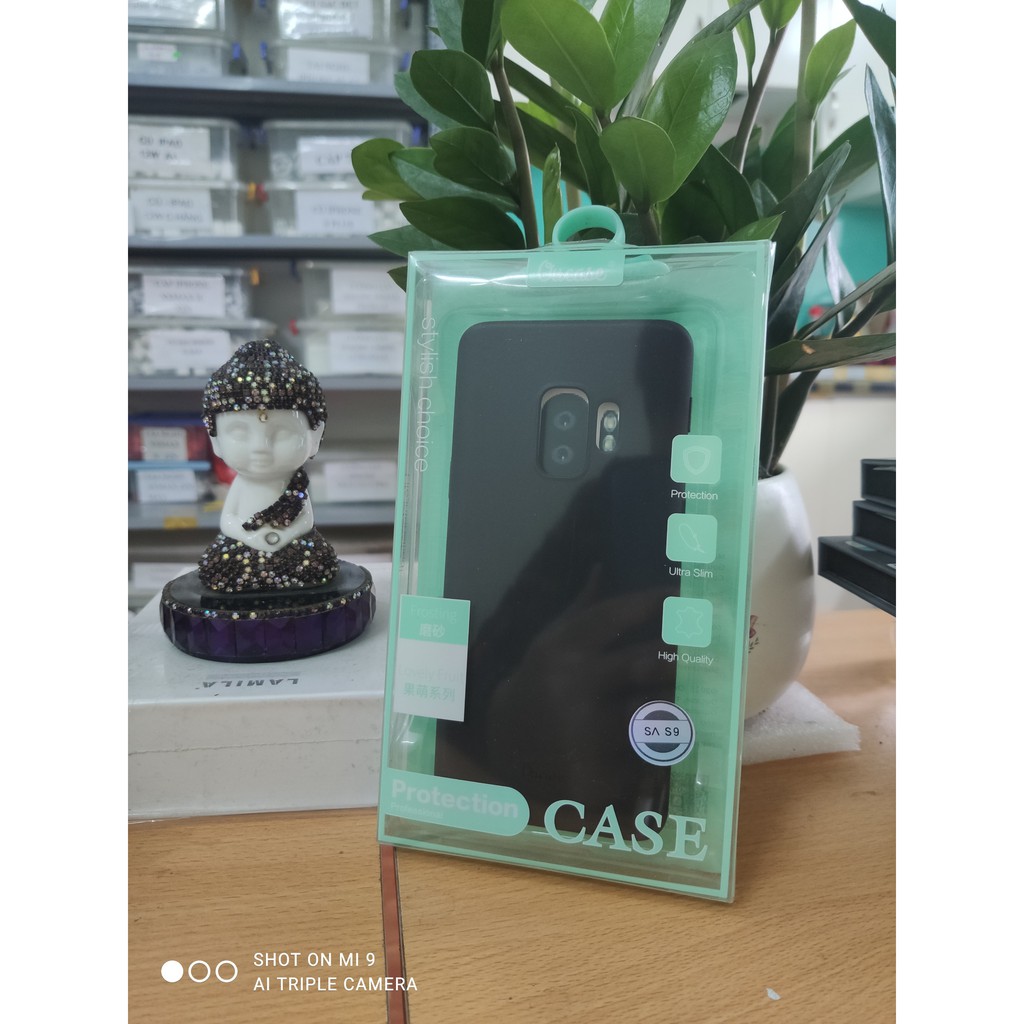 Ốp Vu màu đen dẻo Samsung galaxy S9  , xả giá gốc