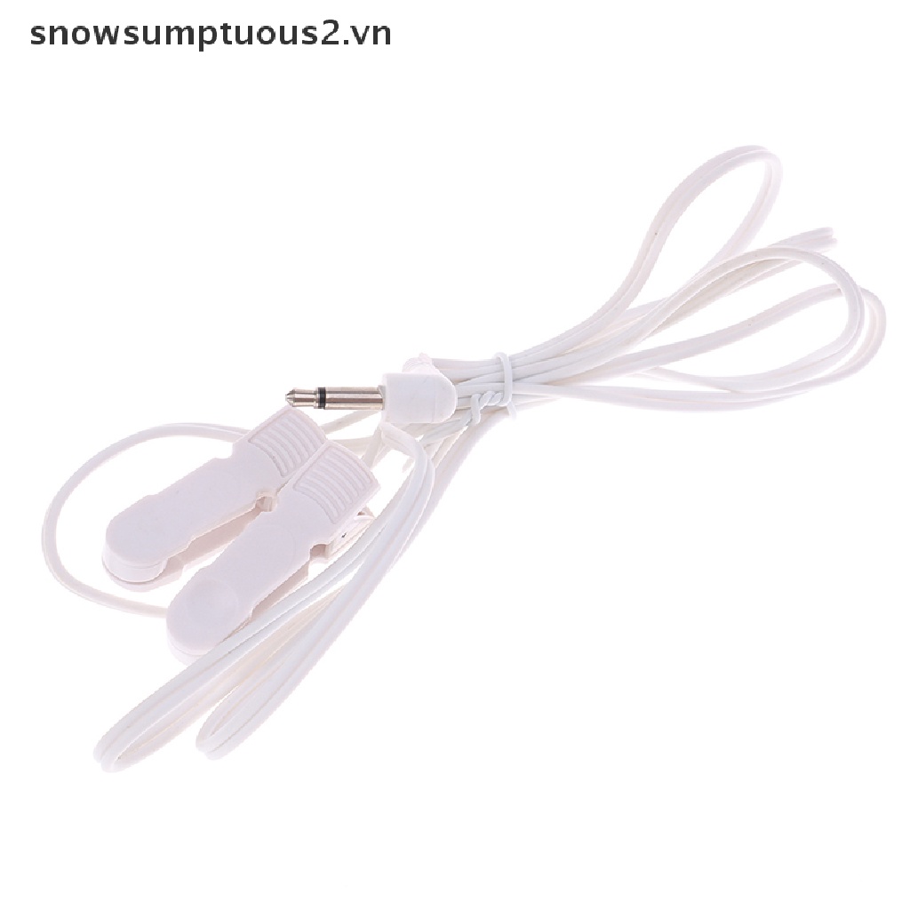Dây điện cực kẹp tai phích cắm 3.5mm chuyên dụng cho EMS Tens