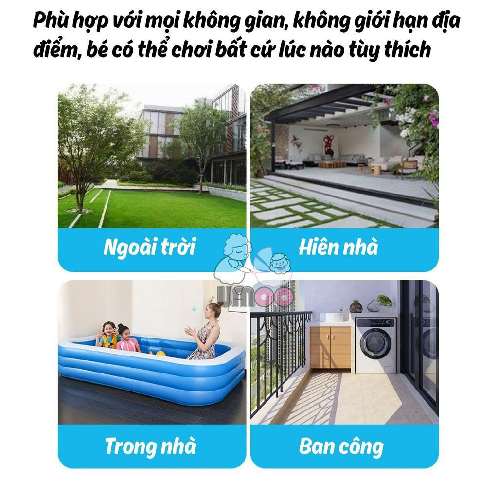 [Hàng Công Ty] Bể Bơi Phao / Bể Bơi Bơm Hơi Cho Bé UMOO PM-03141 ( Có Miếng Vá )