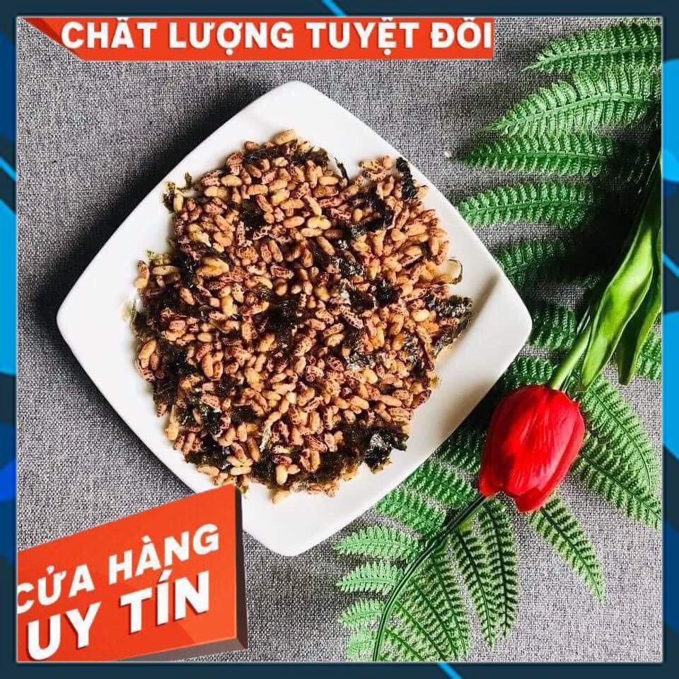 Gạo lứt sấy rong biển hàn quốc giòn ngon hàng chuẩn 500g