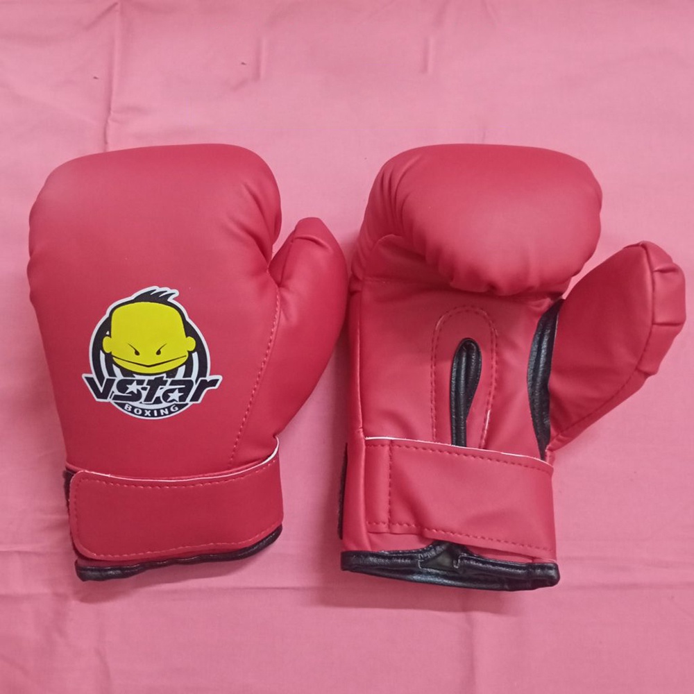 Găng tay boxing EVERLAST chất liệu da PU dành cho trẻ em kích cỡ 8OZ. loại tốt (25kg-45kg)