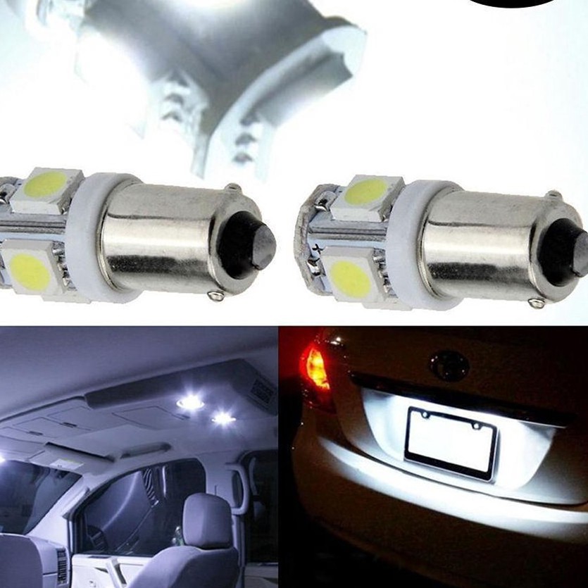 Bóng Đèn Led Ba9S 12v 5050 5 Smd Phụ Kiện Chuyên Dụng Cho Xe Hơi