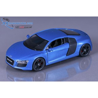 Xe Mô Hình Audi R8 1:24 Maisto (Xanh)