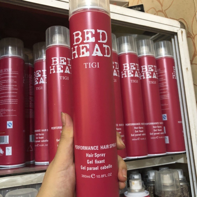 Gôm Xịt Tóc , Keo Xịt Tóc TIGI Bed Head Hard Head - 380ml. Tạo Kiểu Và Giữ Nếp Cho Tóc