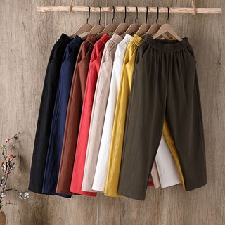 Quần baggy đũi xước mới bigsize, quần đũi dài nữ Bigsize