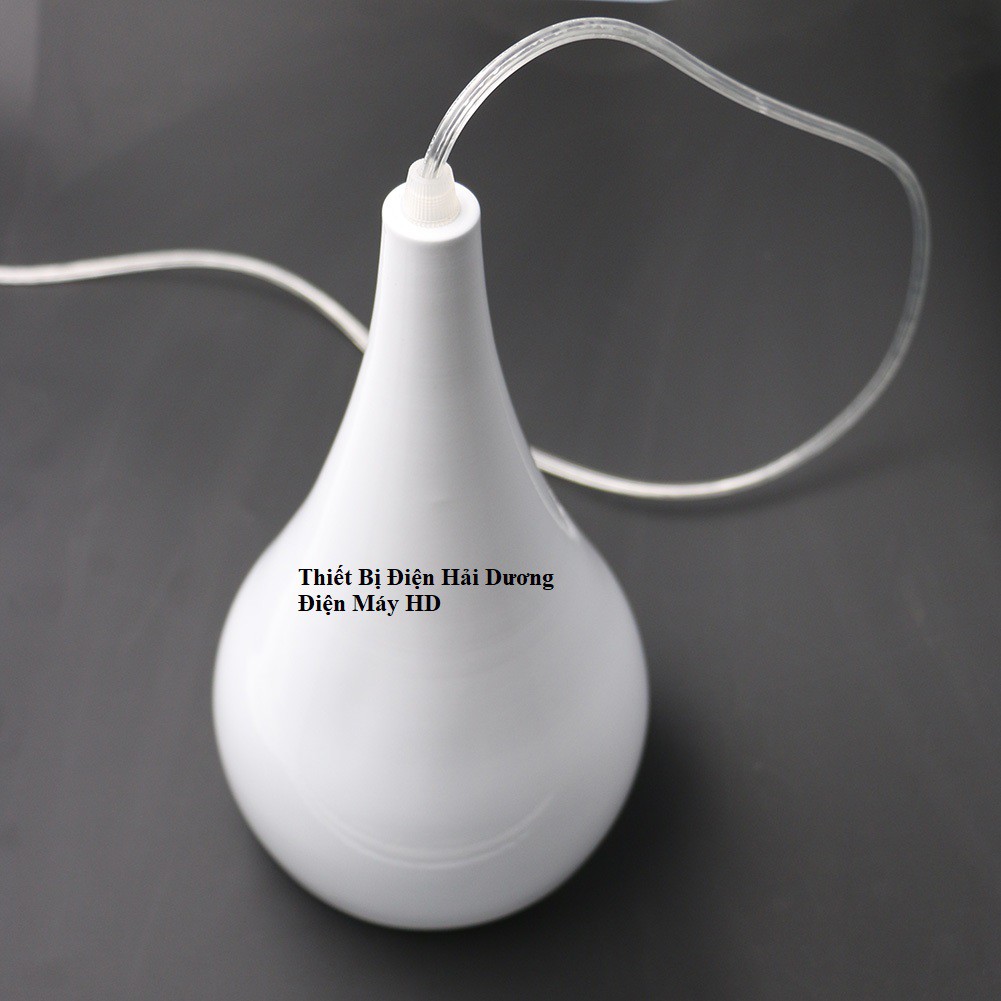 Bộ 3 Đèn thả trần hình giọt nước 8217 (Đen) - Chưa bao gồm bóng - Bảo hành 12 tháng