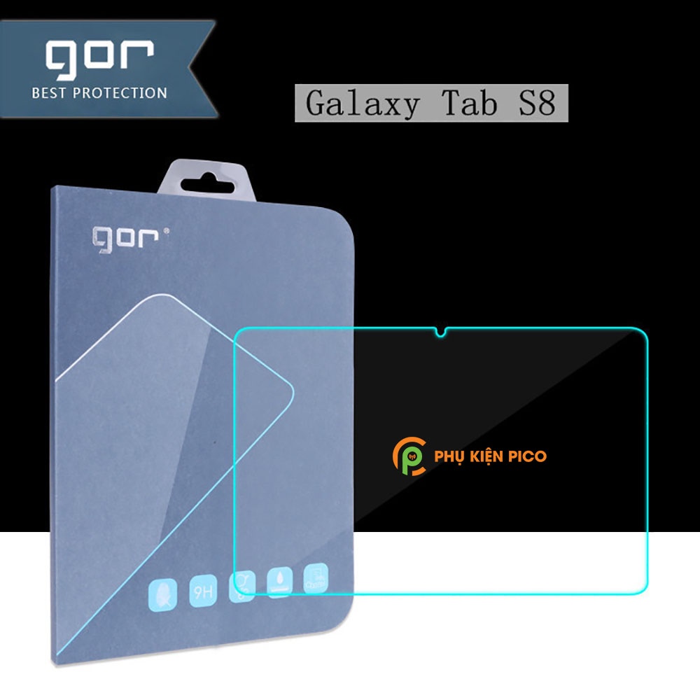 Kính cường lực Samsung Tab S8 full màn hình chính hãng Gor - Dán màn hình Samsung Galaxy Tab S8
