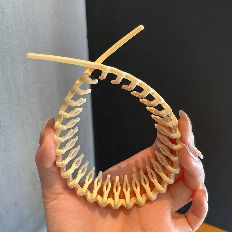 Băng Đô Cố Định Tóc Màu Trơn Dành Cho Nữ