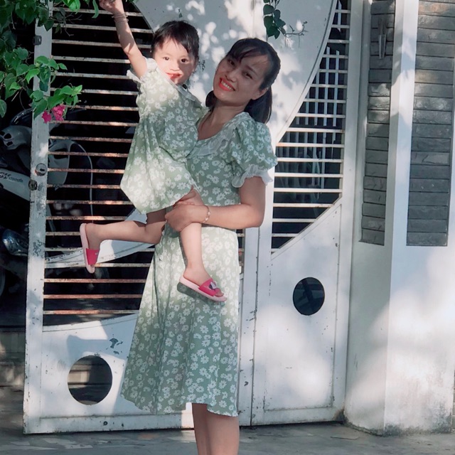 Đầm đôi mẹ và bé