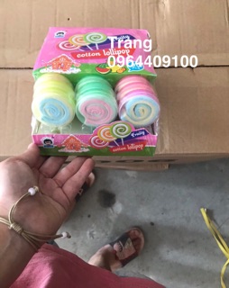 Vỉ 30 chiếc kẹo mút bông marsmallow