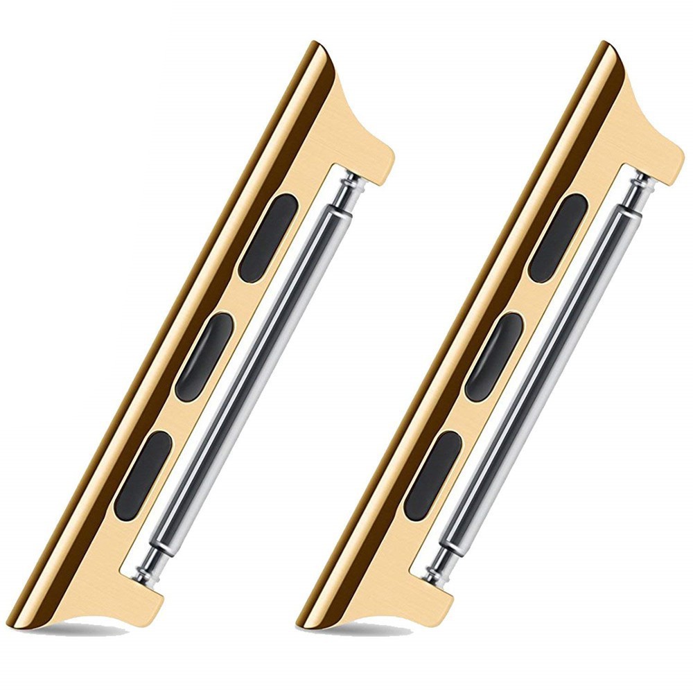 NAZQ Adapter đồng hồ Apple Watch Size 38/40/42/44mm - Khớp nối ngàm dây đồng hồ Apple Watch - Bộ 2 mẫu hai 15