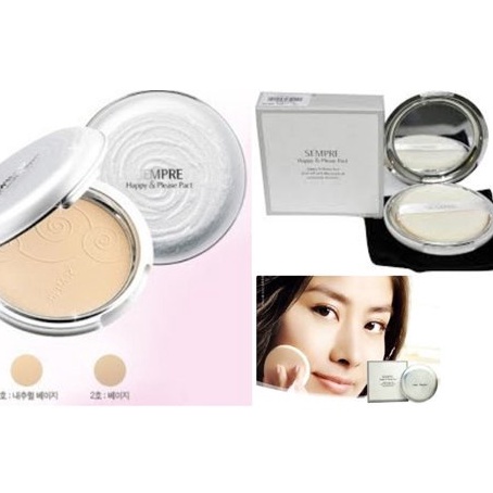 Phấn phủ Geo Sempre Happy &amp; Please Pact chính hãng