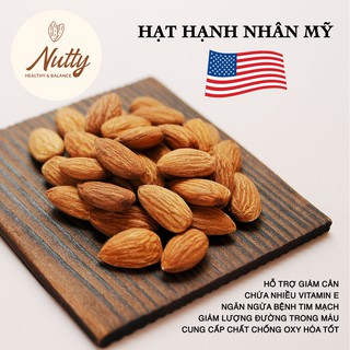 Hạt hạnh nhân mỹ rang nguyên vị giòn bùi_nutty - the fit food