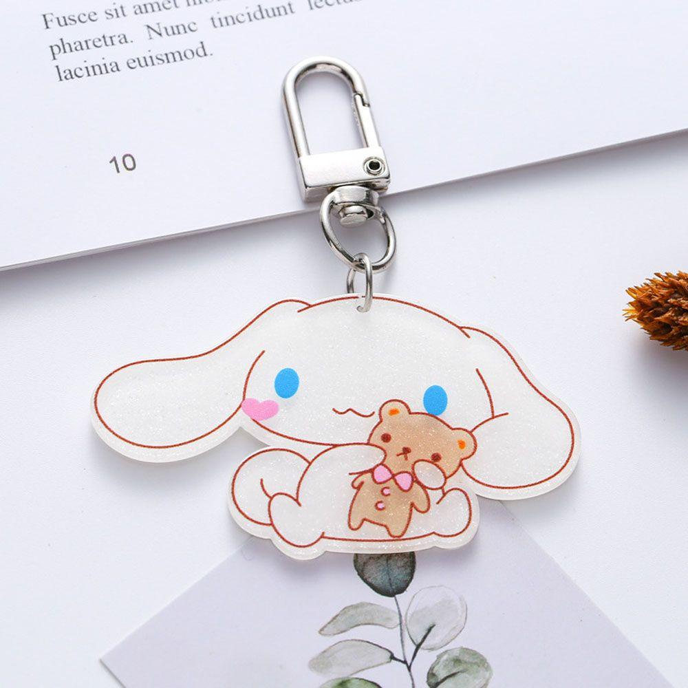 Móc Khóa Hình Chú Chó Cinnamon Hoạt Hình Đáng Yêu