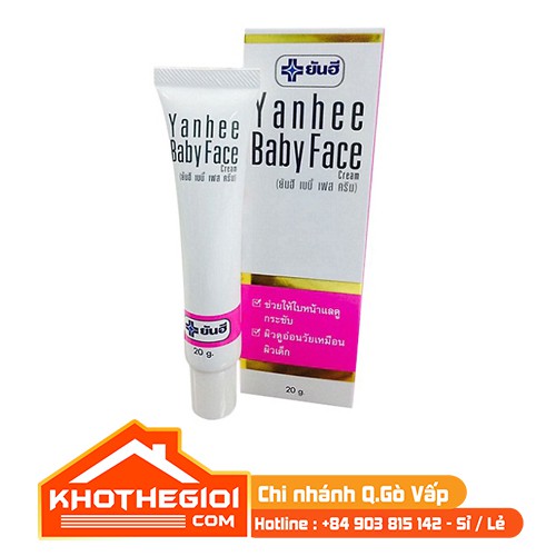 Kem trắng da mặt như da em bé - Yanhee Baby Face Cream thái lan