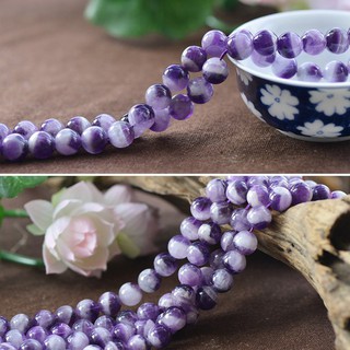 Luxury amethyst beaded bracelet