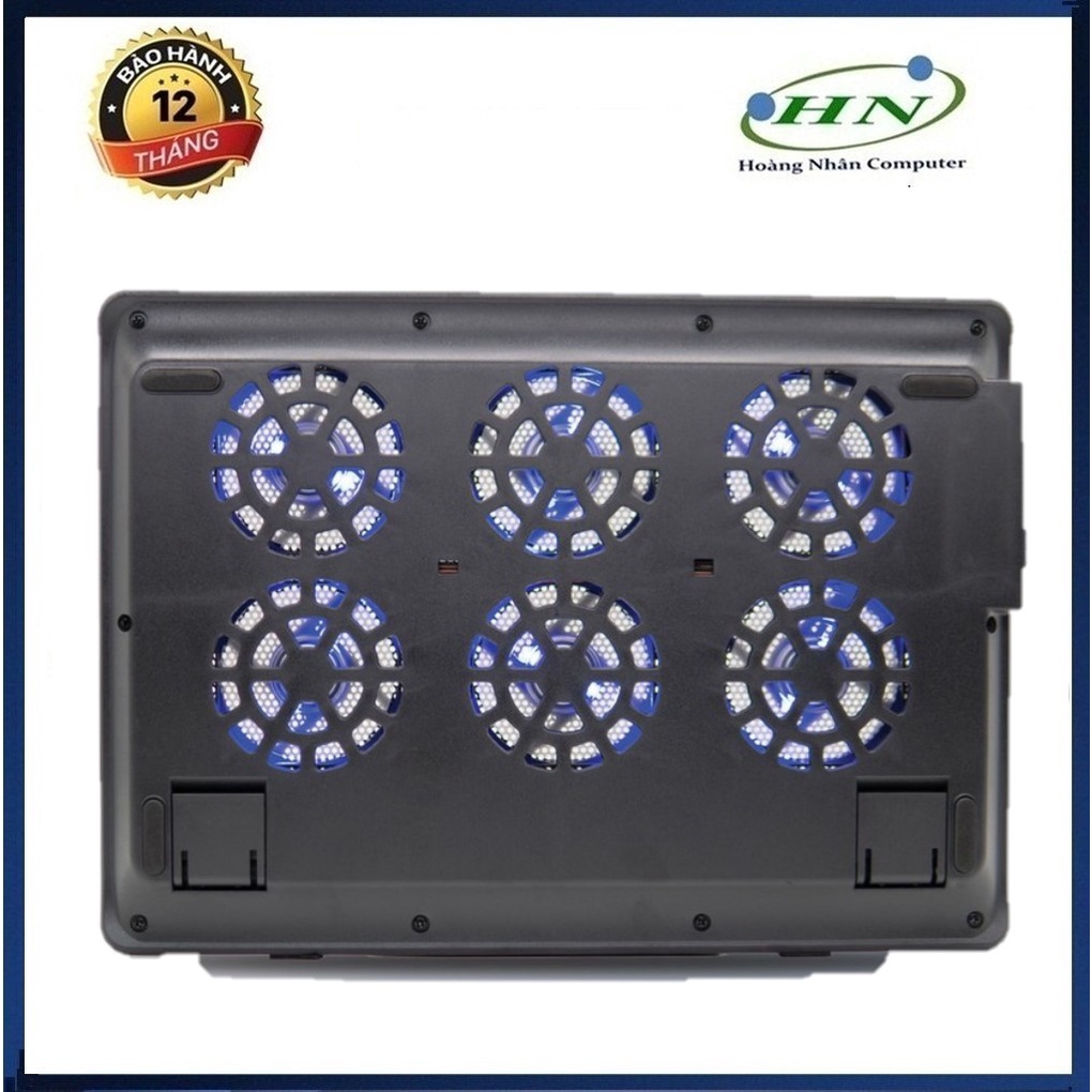 Đế Tản Nhiệt VSP Cooler N22 (6*Fan 7cm )