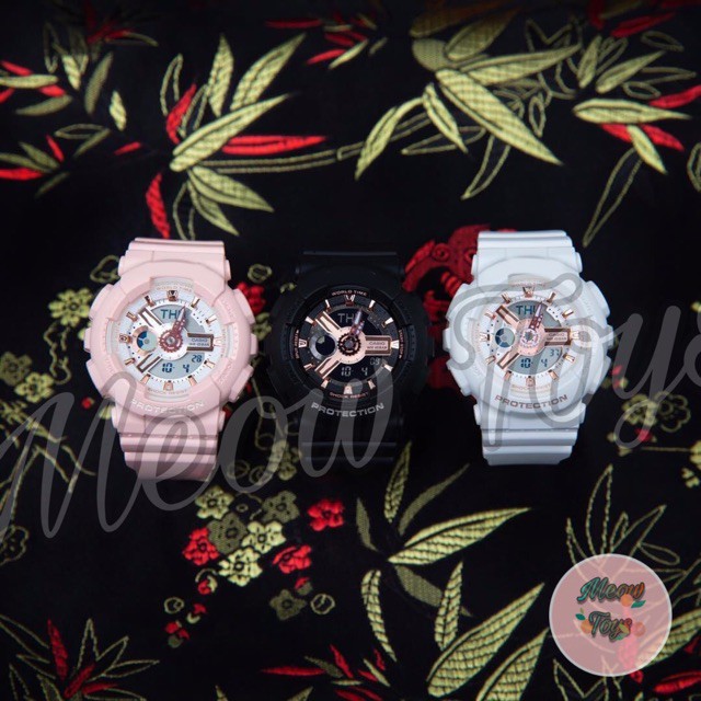 Đồng Hồ Nam Dáng Thể Thao  GA -110  Đen Vàng✨💗Các Mẫu ,Màu Đẹp 💗