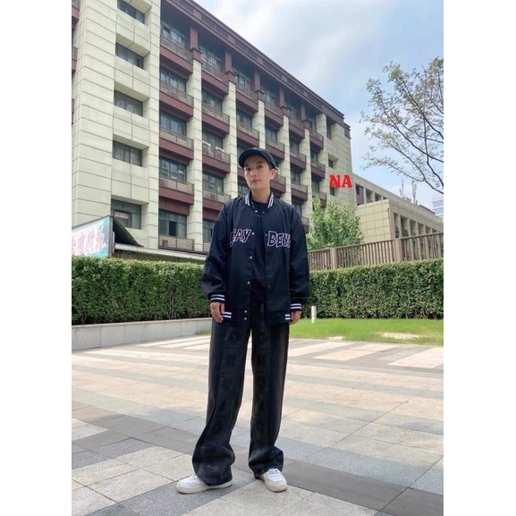 Áo Khoác Bomber Jacket  SaY BeY, VCK form thụng nam nữ unisex❤Chất dù form &lt;55kgThời trang Thu đông Trend Rẻ