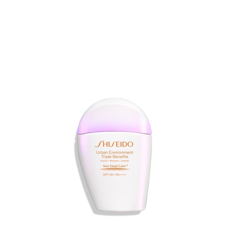 Kem chống nắng Shiseido Urban Environment Triple Beauty Suncare Emulsion SPF50+