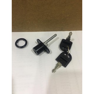 Khóa tủ 3 ngăn màu đen