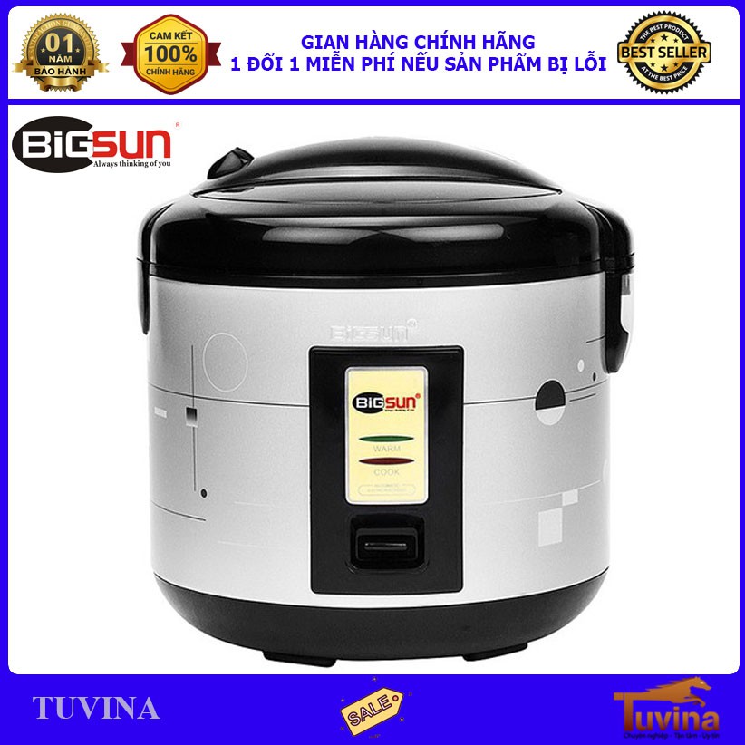Nồi cơm điện Bigsun BR-218N 1.8L