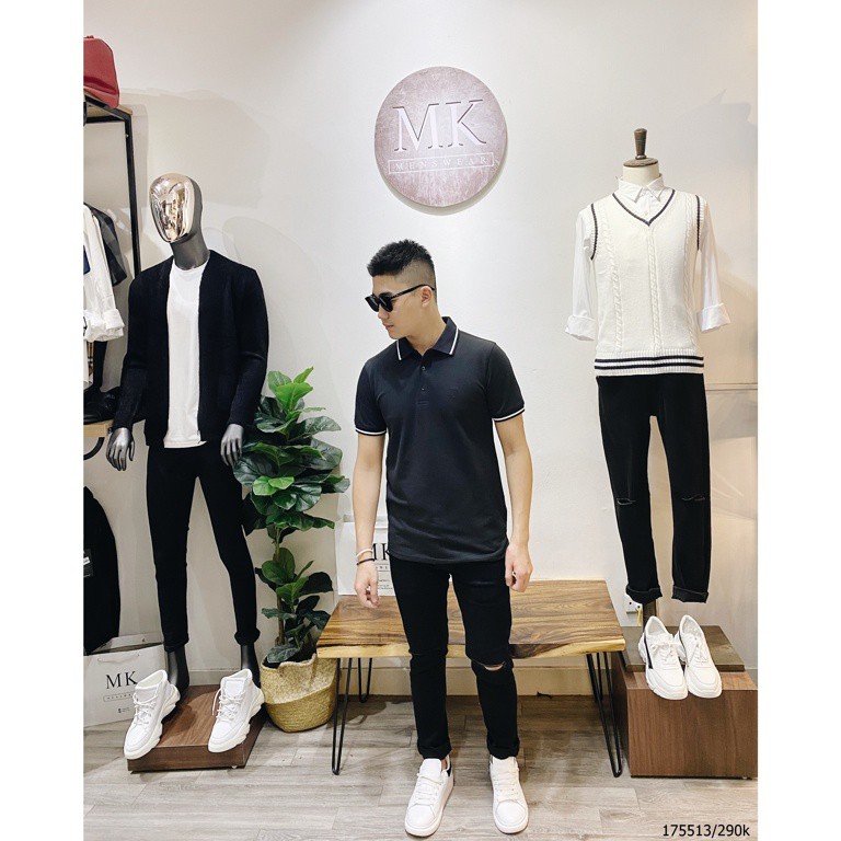 Polo cải cổ và tay basic