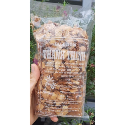 (gói 230g)Dừa giòn _ dừa khô Thanh Thịnh