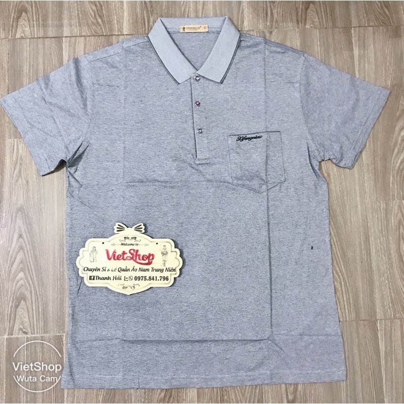 Áo thun nam trung niên cộc tay ( 3 màu ) | BigBuy360 - bigbuy360.vn