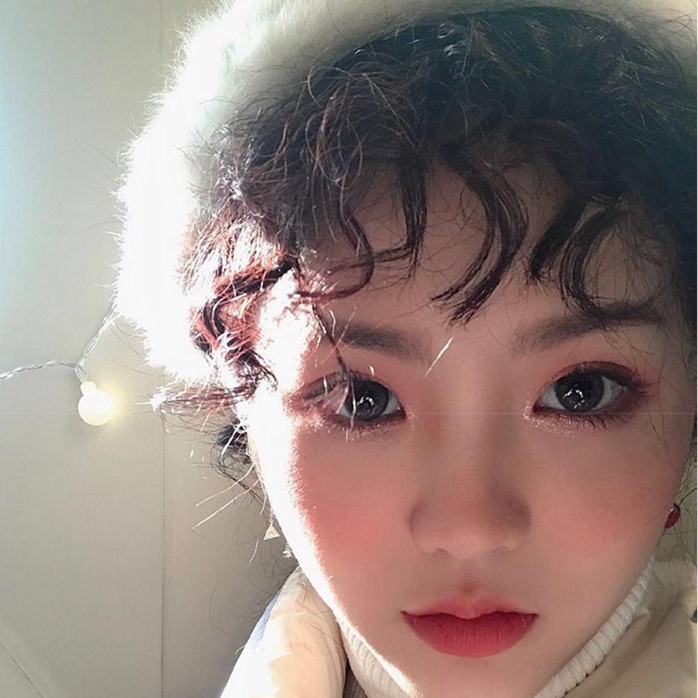 Tóc Giả Kẹp Mái Ngắn Bằng Sợi Tổng Hợp Tự Nhiên Cho Nữ