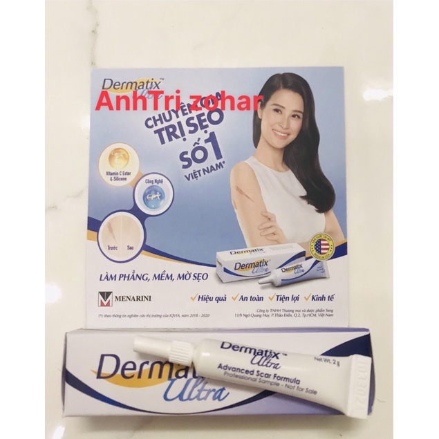 Kem mờ sẹo Dermatix 2g