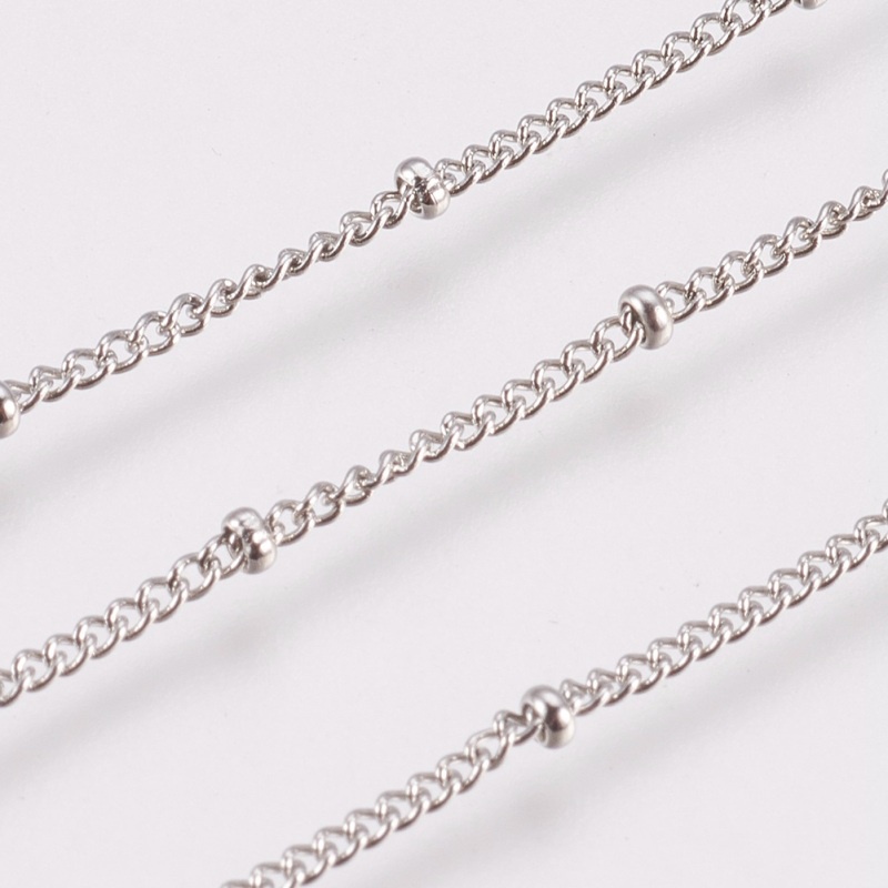 Dây Xích Xoắn Bằng Thép Không Gỉ 304 1-10m Nhiều Màu Sắc Dùng Làm Trang Sức Thủ Công