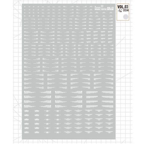Water Decal nước Hobby Mio Vol03 chuyên dụng cho mô hình - Phụ kiện mô hình
