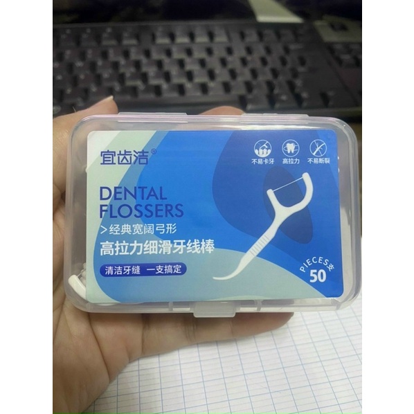 TĂM CHỈ NHA KHOA - HỘP 50 CÁI