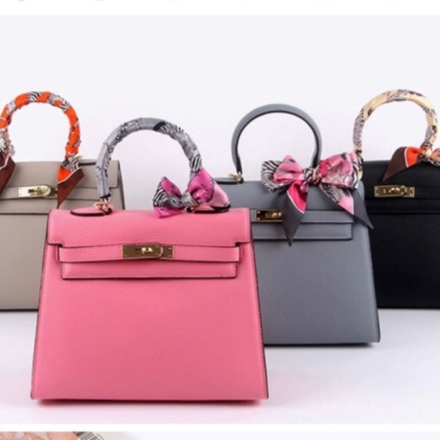 Khăn quấn túi xách in hình con ngựa vằn - Maben