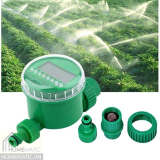 Đồng Hồ Hẹn Giờ Tưới Nước Cho Cây, van hẹn giờ tưới dùng pin