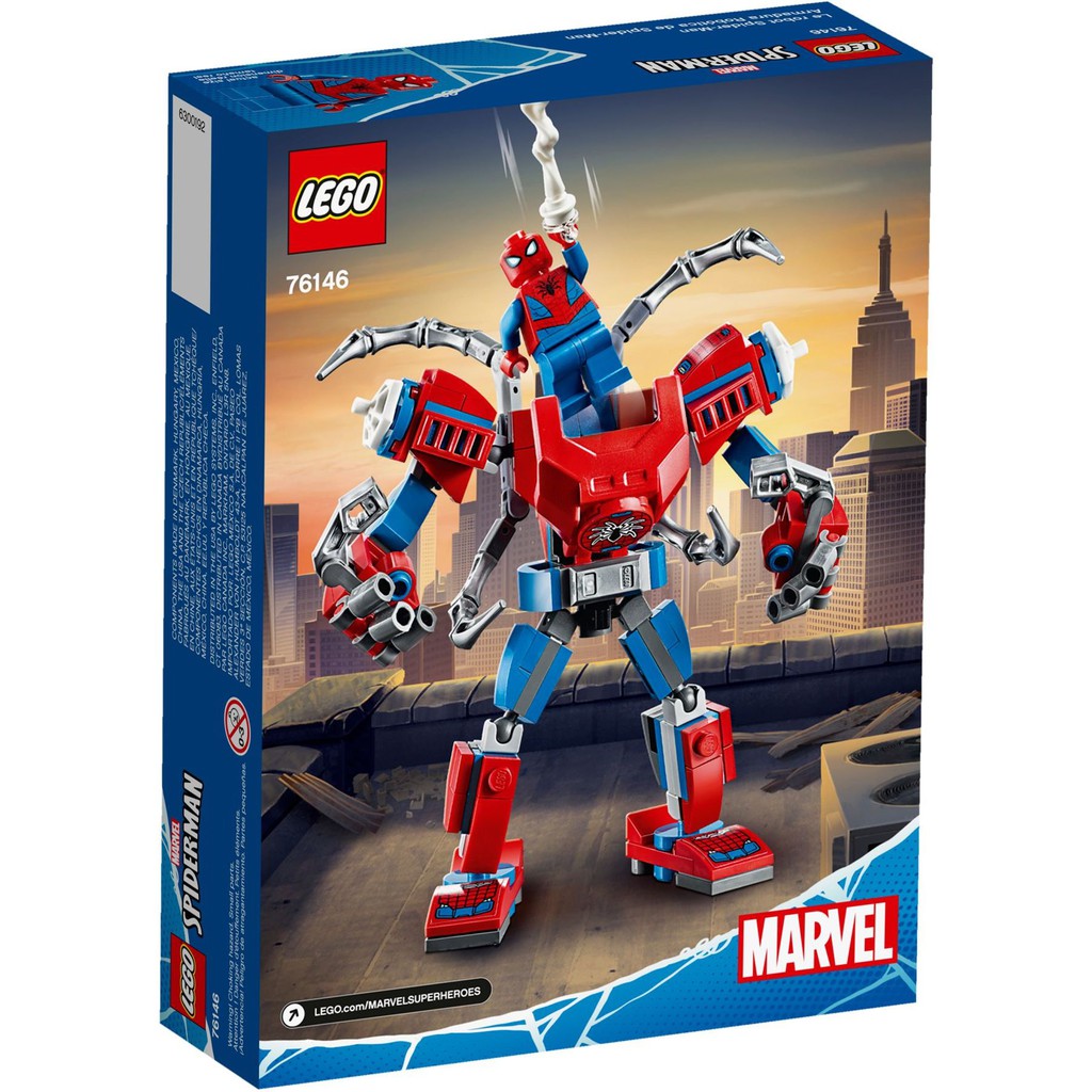 76146 LEGO Marvel Spider-Man: Spider Man Mech - Nhân vật