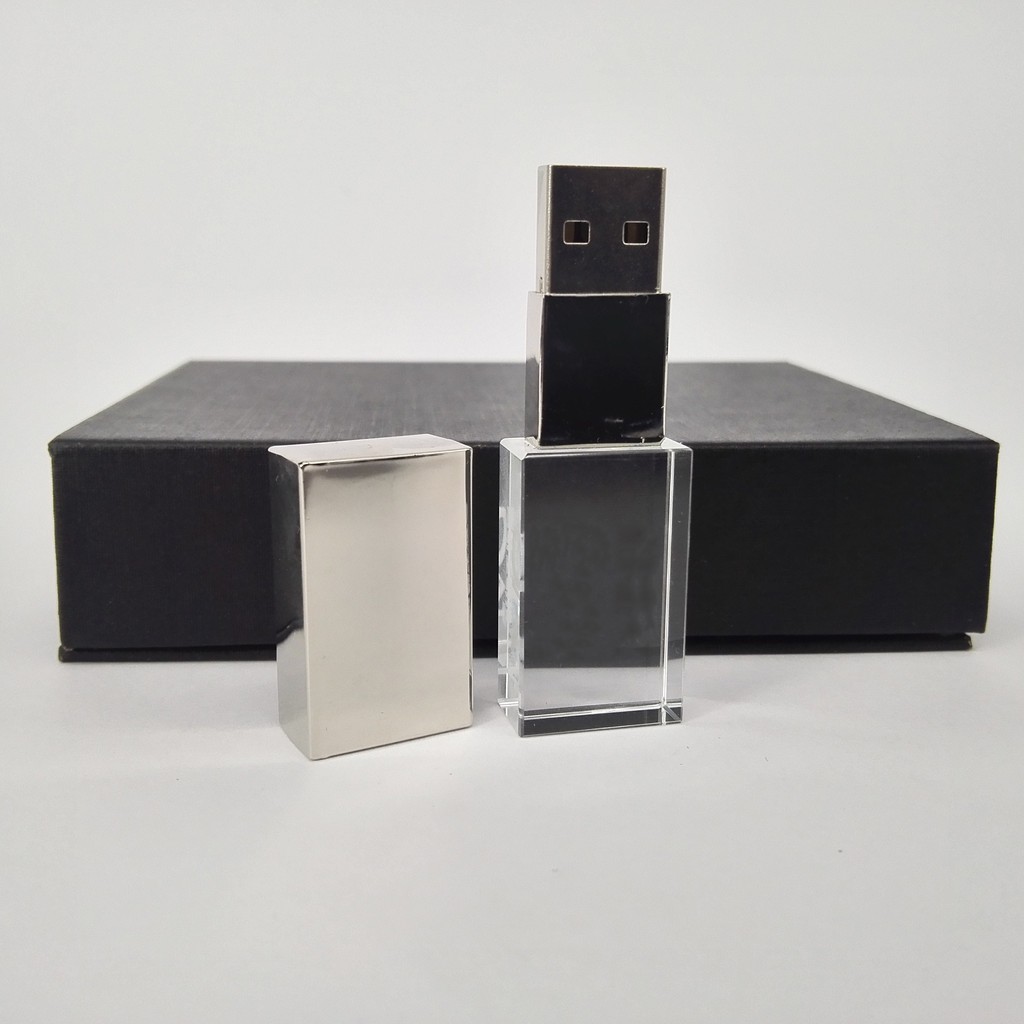 USB Pha lê đèn Led màu bạc 32G | BigBuy360 - bigbuy360.vn