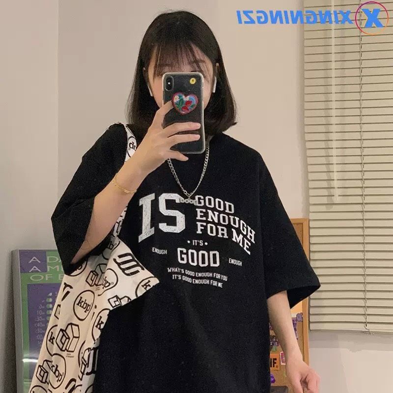 Áo thun tay lỡ unisex Is Good