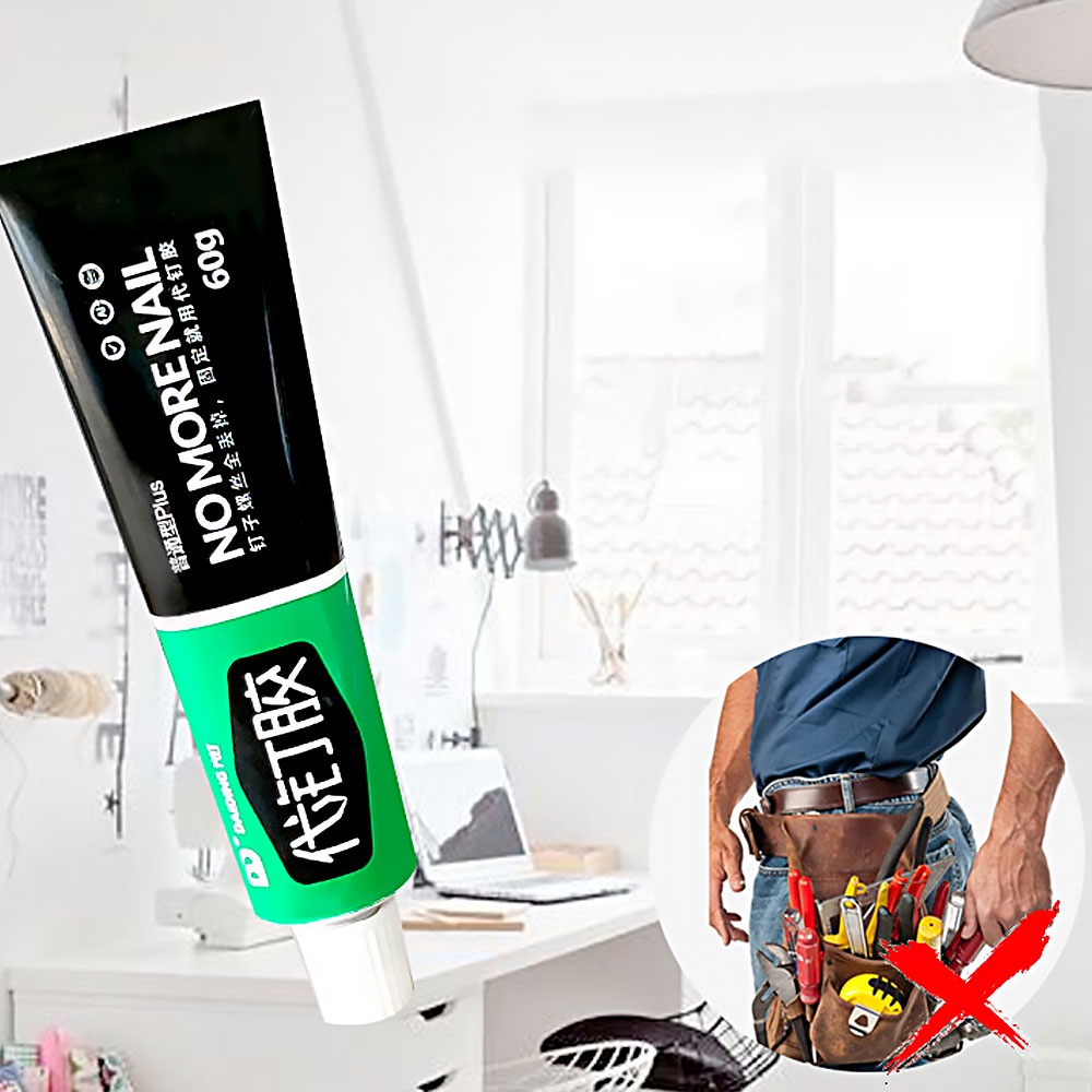Keo Dán Móng Tay Nhanh Khô Không Đục Lỗ Đa Năng