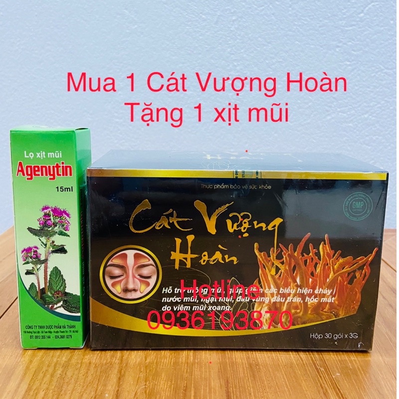 ✅ CÁT VƯỢNG HOÀN  [CHÍNH HÃNG] ❤️ CÁT VƯỢNG HOÀN HỖ TRỢ VIÊM MŨI XOANG