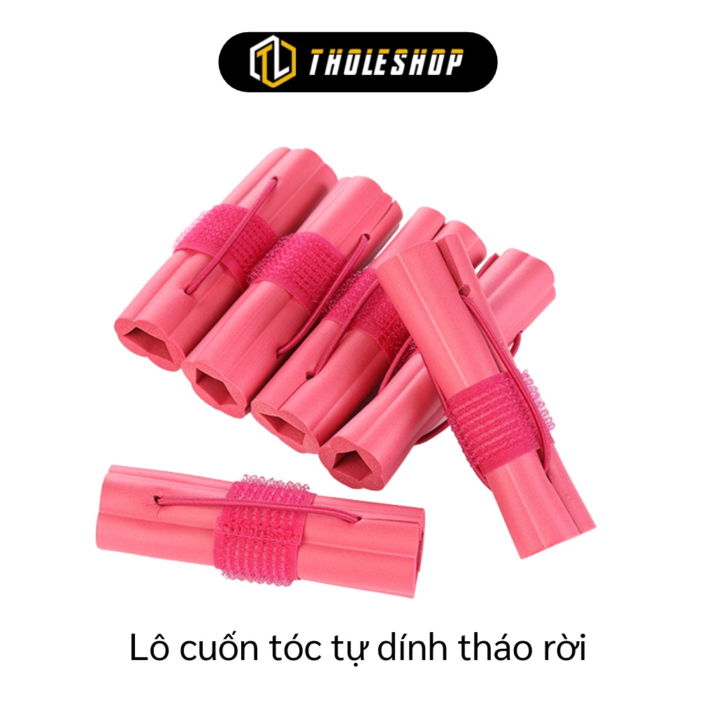 Lô Tóc - Hộp 6 Lô Xốp Uốn Xoăn Tóc Tạo Kiểu Gợn Sóng, Nhanh Gọn 7864